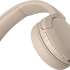 Наушники Sony WH-CH520, Bluetooth, накладные, бежевый [wh-ch520/c]